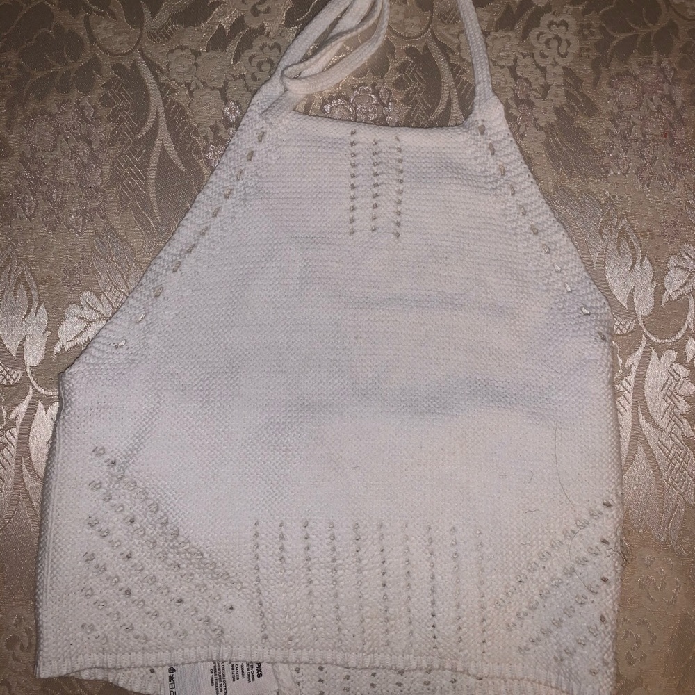 Garage Tie Halter Top